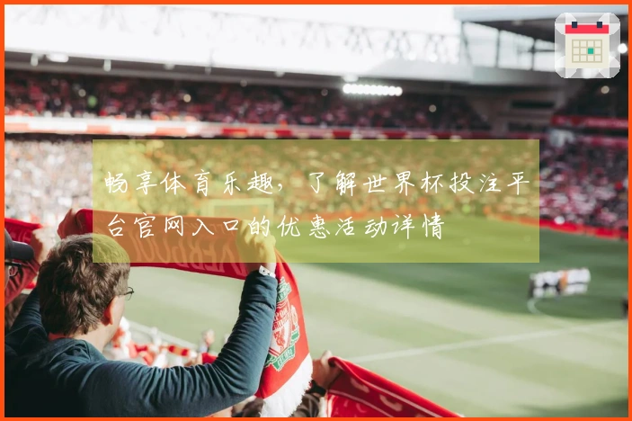 畅享体育乐趣，了解世界杯投注平台官网入口的优惠活动详情
